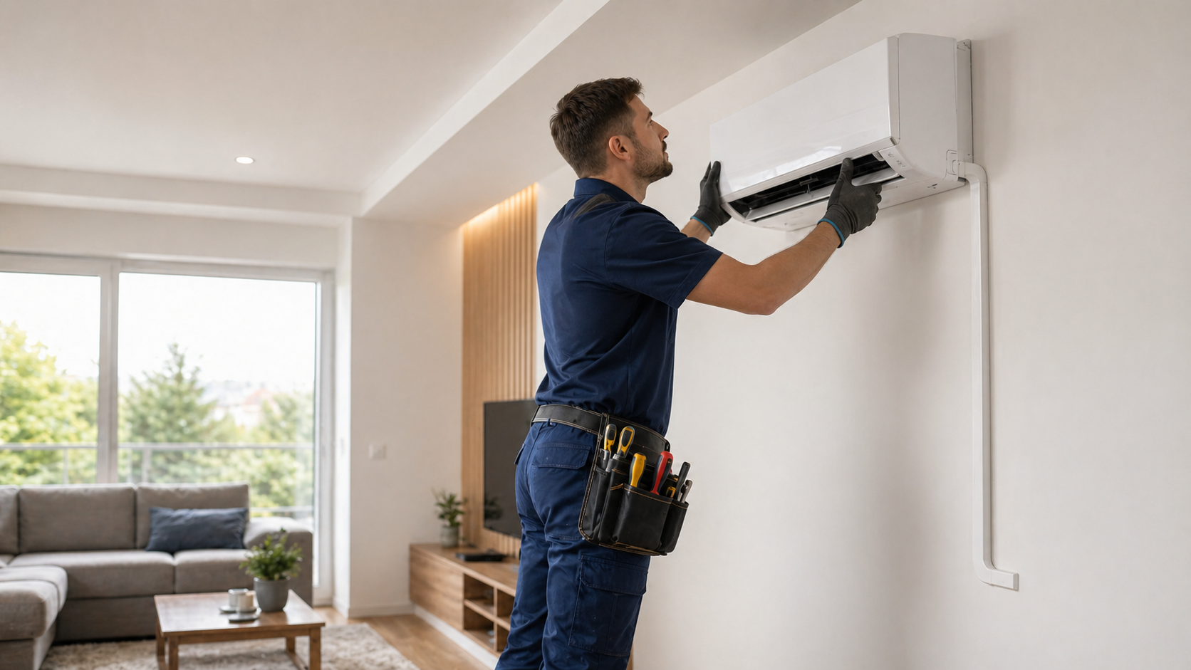 Klíma telepítés modern otthonban