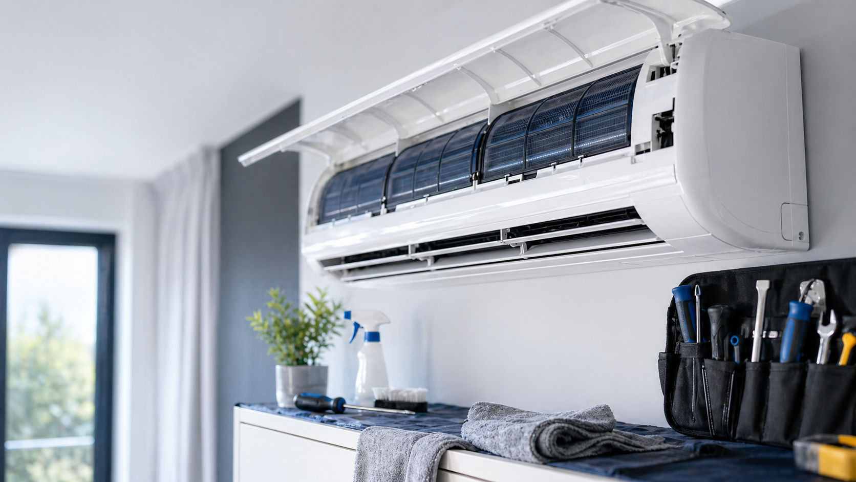 Klíma karbantartás és tisztítás